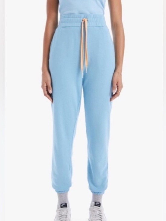MOTHER Pants - MOTHER Sky Blue knock out sweatpants